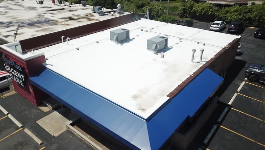 Commercial roofing project 1